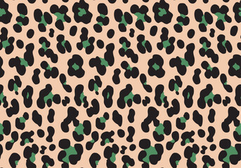 
leopard pattern fashion print seamless stylish print background, animal leopard design