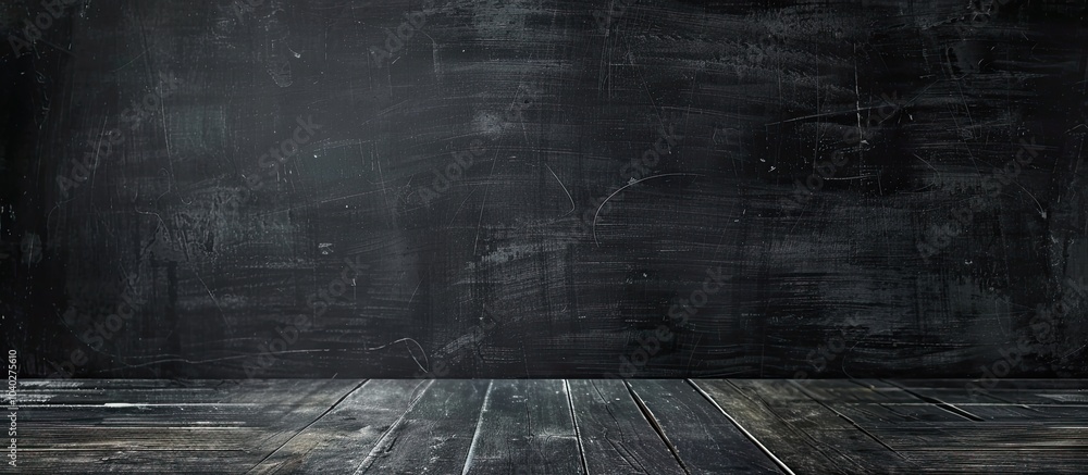 Poster complimentary abstract blackboard texture background with ample copy space image for product or adve