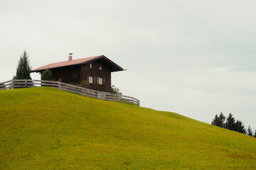 Obraz premium Berghütte in den Alpen