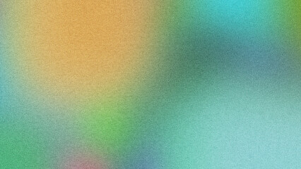Bold Gradient with Grainy Noise Texture for Poster Art