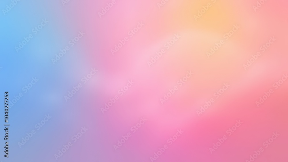 Poster soft foggy background with gentle color gradients