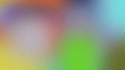 Bold Gradient with Grainy Noise Texture for Poster Art