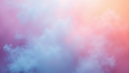 Fototapeta premium Foggy Background with Colorful Hues and Copyspace