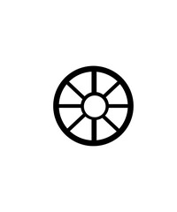 Fototapeta premium THE PICTURE OF THE ONTEL BIKE RIDE ICON LOOKS BEAUTIFUL