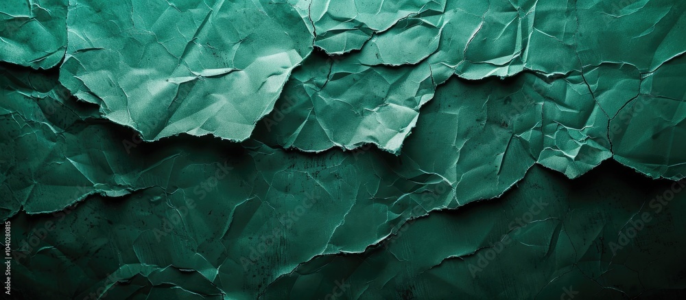 Poster dark background with a green paper texture perfect for design projects needing copy space image