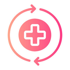 health gradient icon
