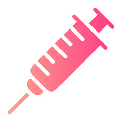 syringe gradient icon