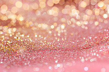 A vibrant pink bokeh light pattern that radiates energy and a romantic atmosphere, ideal for expressing joy or celebrating love and friendship
