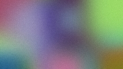 Bold Gradient with Grainy Noise Texture for Poster Art
