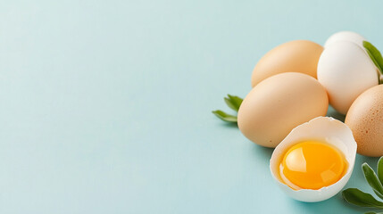 
Egg food background