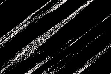 Diagonal brush stroke background. Grunge painted texture. Black and white backdrop
