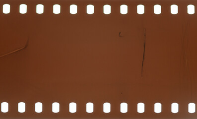 Film tape overlay. Vintage effect. Retro edge negative. High quality photo