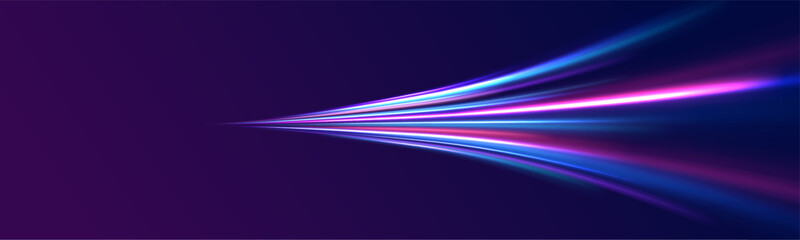 Swirl bokeh effect. Colored shiny sparks of spiral wave. Curved bright speed line swirls. Shiny wavy path. Rotating dynamic neon circle. Magic golden swirl with highlights.