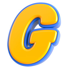 Font And Number Gold For Design 3D Render