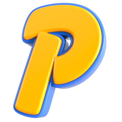 Font And Number Gold For Design 3D Render