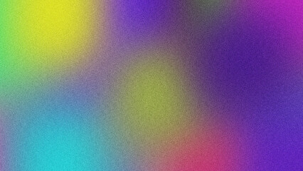 Futuristic Design with Smooth Fluid Grainy Gradient and Grainy Noise Texture
