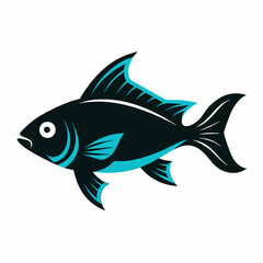 fish isolated on white
