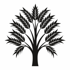 Obraz premium tree silhouette