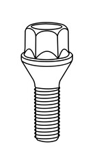 Wheel bolt