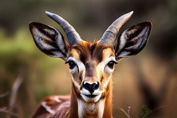 Fototapeta premium close up of a male impala