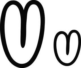 A-Z Letters for Kids Coloring Page