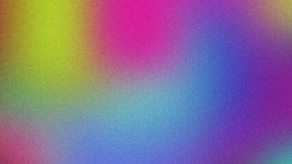 Futuristic Design with Smooth Fluid Grainy Gradient and Grainy Noise Texture