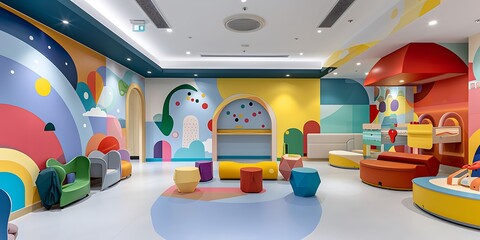 children in the playground