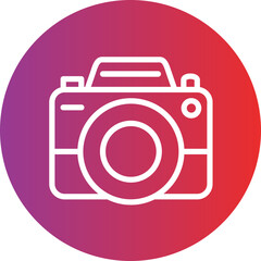 Photography vector icon style