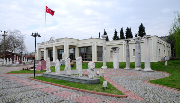 Kocaeli, Turkey. October 2, 2008. Kocaeli Archeology Museum in Izmit, Turkey.
