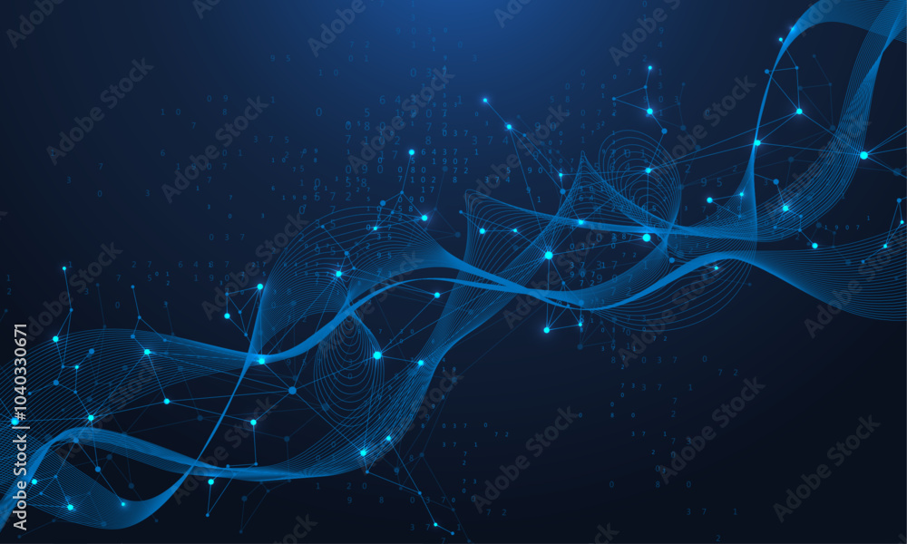 Aufkleber global network connection. global business. social network communication. internet technology. vecto