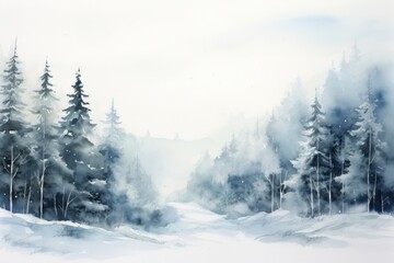 Aurora landscape winter backgrounds.