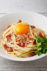 スパゲッティーカルボナーラ