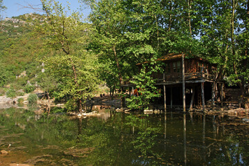 Ballikayalar Canyon is located in Gebze, Turkey. It is a popular tourist area.