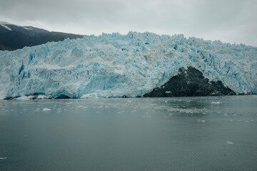 Tidewater terminus of Margerie Glacier, a World Heritage site