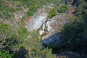 Ballikayalar Canyon is located in Gebze, Turkey. It is a popular tourist area.
