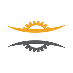 Gear Template Logo and symbol