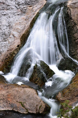 Ballikayalar Waterfalls, located in Gebze, Turkey, are deep in the canyon. There are 2 large waterfalls throughout the canyon.
