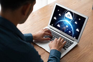 Cloud computing software for modish remote work and personal data storage