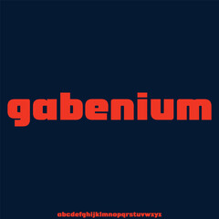 urban bold modern futuristic modern geometric font