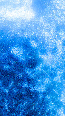 blue water abstract space surreal background