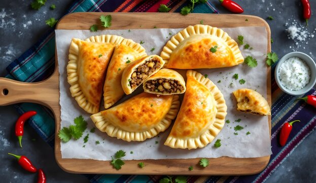 Empanada Tucumana - Tucuman-Style Empanadas from Bolivia (Bolivian Cuisine)