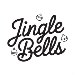 Christmas Quote Design, Christmas SVG, Christmas Illustration, Jingle bells