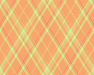 Fototapeta premium Argyle pattern of geometric rhombus. Harlequin check wallpaper design. Classic diamond shaped textile material for web background, print fabric clothing, sweater, wrapping paper, gift card, invitation