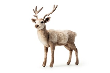 Fototapeta premium Reindeer figure wildlife animal mammal.