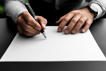 Architect designing a modern building, focused and determined, representing Objectivism's emphasis on rational creativity and purposeful action