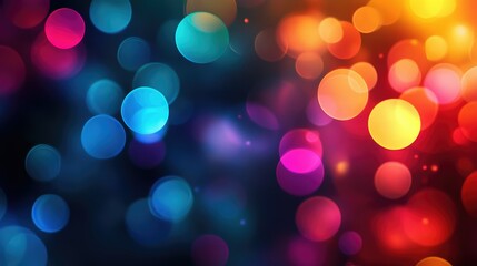 Fototapeta premium Abstract bokeh patterns dynamic wallpapers