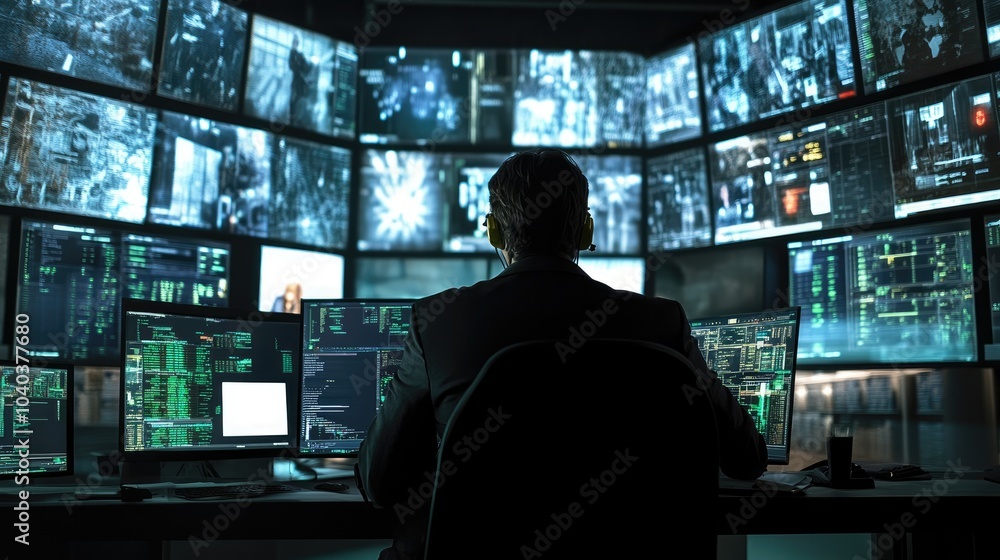 Poster surveillance and data analysis in the digital age a glimpse into high-tech control rooms