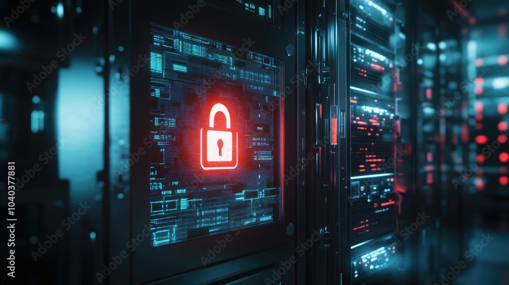 Poster exploring the future of data security insights into cybersecurity and storage solutions