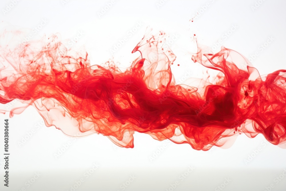 Sticker Red fire effect smoke backgrounds splattered.