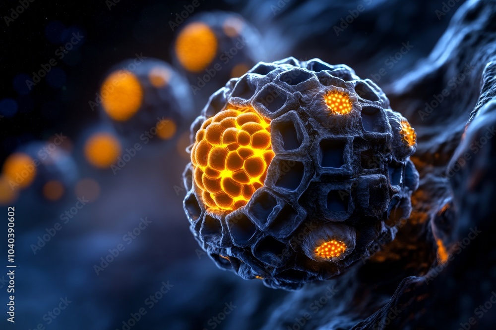 Poster Pixel art of a human cell membrane, with 8-bit ion channels embedded in the membrane and pixelated ions flowing through, evoking a retro, video-game style